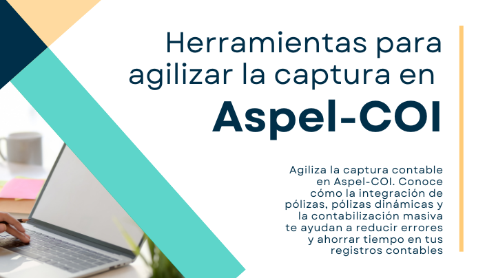 Portada del eBook: Herramientas para Agilizar la Captura en Aspel-COI
